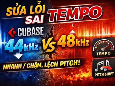 Hướng Dẫn Khắc Phục Lỗi Sai lệch Tempo Trong Cubase |  khắc phục đơn giản