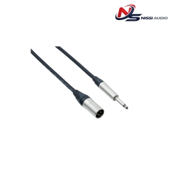 NCSMM1500 Dây microphone đầu Neutrik NC3MXX – NP3X 15 mét Bespeco
