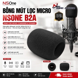 Bông Mút Lọc Micro NSONE B2A – Lọc Gió, Chống Pop & Bụi Bẩn Chuyên Dụng Cho Micro