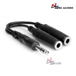 Hosa Y Cable 1/4" Trs To Dual 1/4"TRSF