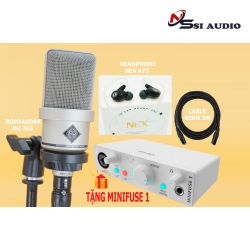 ROHIAUDER RH 202 + MINIFUSE 1 + HEADPHONE NEX A73