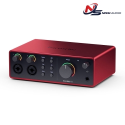Focusrite Scarlett 4i4 (4th Gen) – Audio Interface USB-C 4×4 Studio Grade
