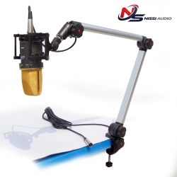 Chân Mic Kẹp Bàn Alctron MA614