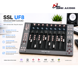SSL UF8 Advanced DAW Controller: Vị Vua Điều Khiển – Cảm Giác Console Triệu Đô Trên Từng Đầu Ngón Tay