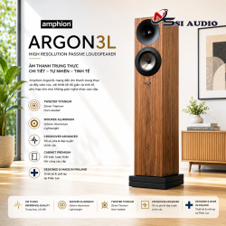 Amphion Argon3L – Loa Cột Hi-Fi Flagship Màng Nhôm Tinh Chế Chế Tác Thủ Công Tại Phần Lan