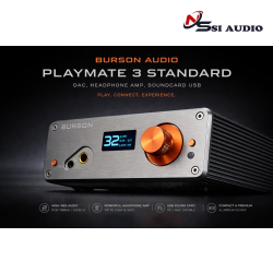 Burson Audio Playmate 3 Standard. DAC, Headphone Amp, Soundcard USB