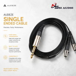 Audeze Single Ended Cable – Kết Nối Tiêu Chuẩn Cho Âm Thanh Hi-End