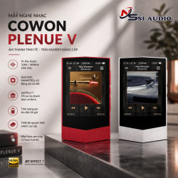 Cowon Plenue V – Máy Nghe Nhạc Hi-Res Thời Trang Với Chip DAC CS43198, Thời Lượng Pin 41 Giờ & Thiết Kế Stealth Stealthy độc đáo