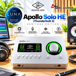 Universal Audio Apollo Solo HE (Thunderbolt 3) – Soundcard High-End Cho Mac & Windows