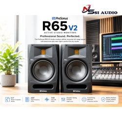 Loa PreSonus R65 V2: Treble Ruy-Băng AMT Siêu Sắc Nét – Định Hình Bản Mix Chi Tiết