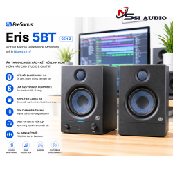 PreSonus Eris 5BT Gen 2: Loa Kiểm Âm Bluetooth Thế Hệ Mới – Sự Bứt Phá Về Công Suất Và Chi Tiết