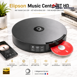 Elipson Music Center BT HD – Amply All-In-One Hi-Fi Cao Cấp Tích Hợp CD Player, Bluetooth aptX HD & Chế Tác Độc Đáo Từ Pháp