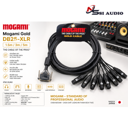 Mogami Gold DB25-XLR – Cáp Đa Kênh 8 Cổng: Tiêu Chuẩn Kết Nối Studio Chuyên Nghiệp