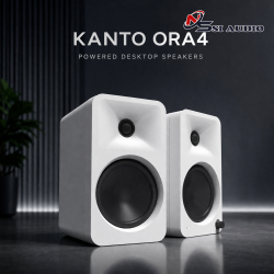 KANTO ORA4. Loa bluetooth, Loa máy vi tÍnh có dây, có DAC/SoundCard Type C