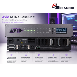 Avid MTRX Base Unit – Nền Tảng Định Tuyến & Chuyển Đổi Tối Thượng