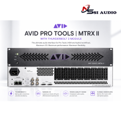 Avid Pro Tools | MTRX II with Thunderbolt 3 Module – Trung Tâm Điều Phối Âm Thanh Flagship