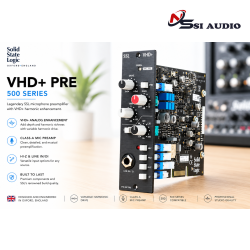 Solid State Logic VHD+ Pre 500 Series – Preamp Microphone Đẳng Cấp Studio Trong Định Dạng 500-Series