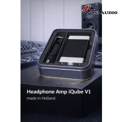 Headphone Amp iQube V1 made in Holland