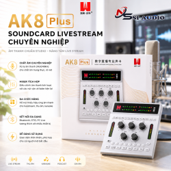Soundcard Livestream Chuyên Nghiệp Jialai Zhongke AK8 Plus 