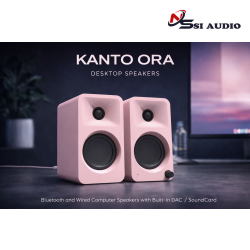 KANTO ORA_Loa bluetooth, Máy Vi tính có dây. có DAC/SoundCard Type C ( có 3 màu )