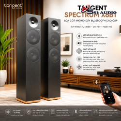 Tangent Spectrum X6BT – Loa Cột Active Không Dây Hi-Fi Đan Mạch Tích Hợp Amply Class D 2 x 60W, Phono MM & Bluetooth aptX