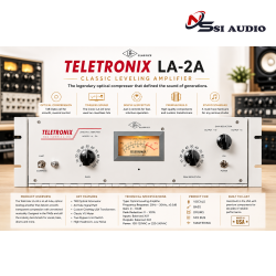 Teletronix LA-2A Classic – Compressor Huyền Thoại: Chất Âm Ống Đèn Ấm Áp & Sự Mượt Mà Tuyệt Đối