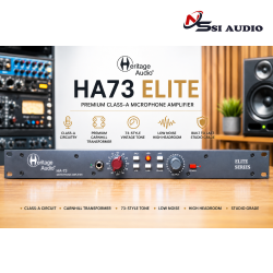 Heritage Audio HA73 Elite – Bộ Tiền Khuếch Đại Micro Đơn Kênh Cao Cấp, Tái Hiện Chất Âm Huyền Thoại 1073 Chuẩn Anh Quốc