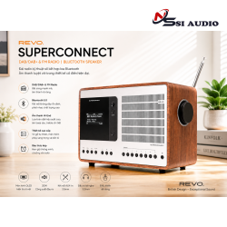 Revo SuperConnect – Loa Smart Radio & Bluetooth Hi-Fi Đa Năng Cao Cấp Tích Hợp Internet Radio, DAB+/FM, Spotify Connect 