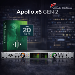 Universal Audio Apollo x6 Gen 2 – Kỷ Nguyên Mới Của Âm Thanh Elite: Chuẩn Xác & Quyền Năng