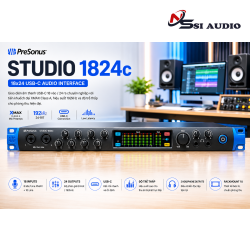 PreSonus Studio 1824c: Audio Interface Thu Âm Đa Kênh Chuyên Nghiệp