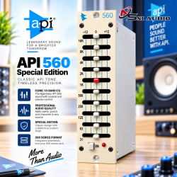 API 560 Special Edition – Module Bộ Cân Bằng Âm Tần Đồ Họa 10 Băng Tần Phiên Bản Đặc Biệt Chuẩn 500 Series