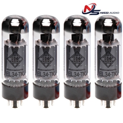EL34-TK vacuum tube Matched Quad bóng tube telefunken