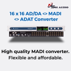 Ferrofish Pulse 16 MX 16x16 AD/DA Converter MADI ADAT Chính Hãng | Bộ Chuyển Đổi Âm Thanh Studio Cao Cấp