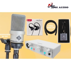 Combo Livestream Rohiauder RH202 + Arturia MiniFuse 1