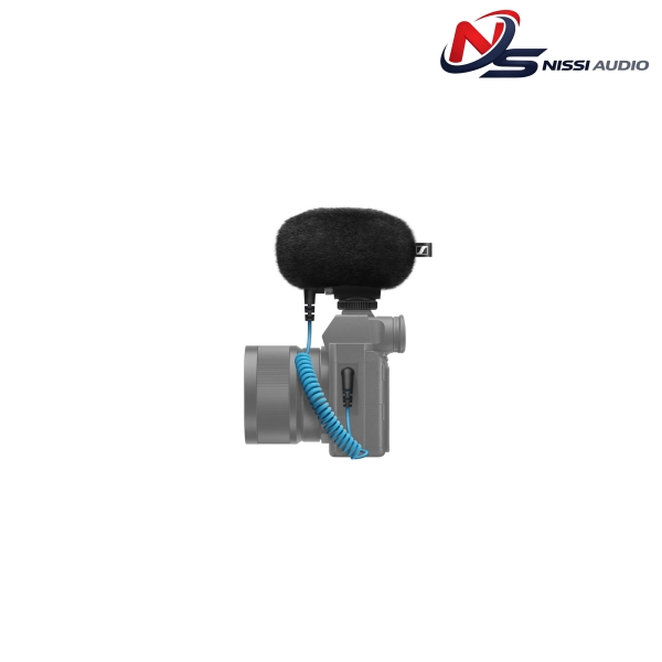 Sennheiser MKE 200 micro định hướng trên máy ảnh