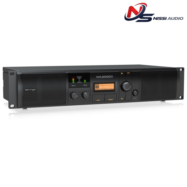 NX3000D Amply Behringer 2 x 900w / 4 ohm DSP