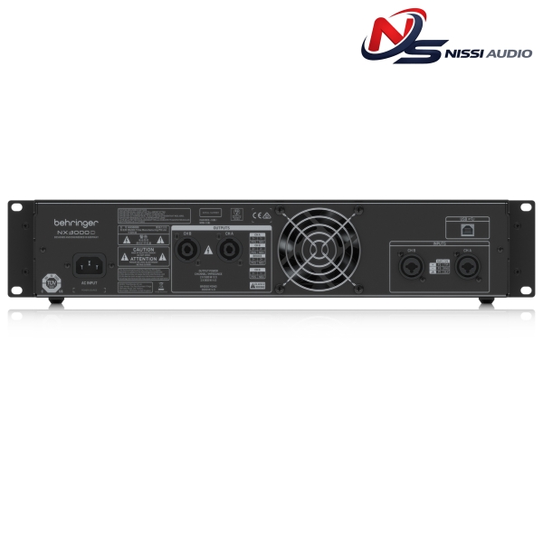 NX3000D Amply Behringer 2 x 900w / 4 ohm DSP