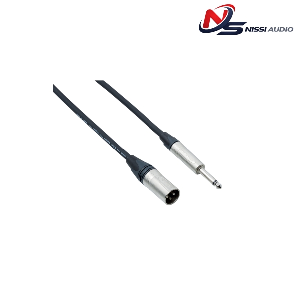 NCSMM1500 Dây microphone đầu Neutrik NC3MXX – NP3X 15 mét Bespeco