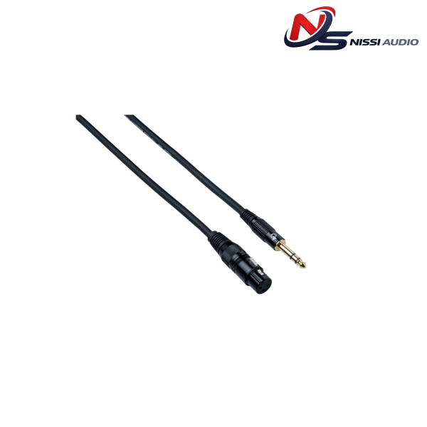 EASXF300 Dây microphone đầu XLR3FXN – SS60BKB 3 mét Bespeco