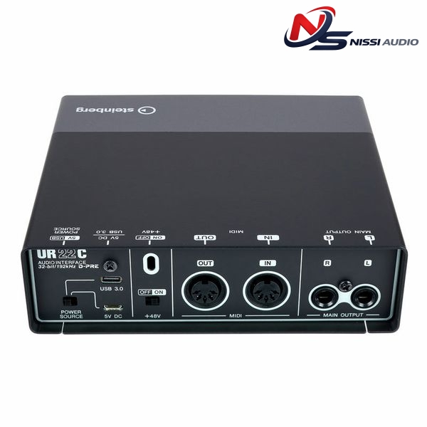 Soundcard Steinberg UR22C – Audio Interface USB-C Chuẩn Studio