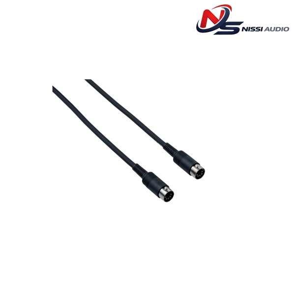 CM300P Dây MIDI với đầu DIN 5 chân 3 mét Bespeco