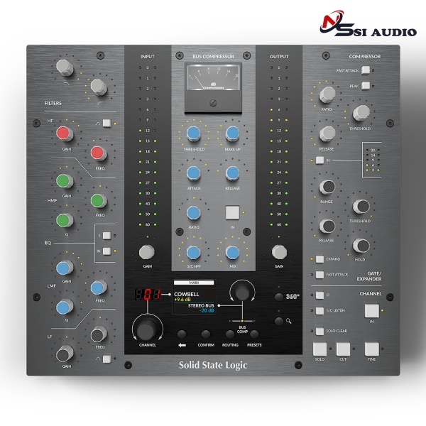SSL UC1 Advanced Plug-in Controller: Vặn Mạch EQ & Compressor – Trải Nghiệm Phần Cứng Thật Trên Plugin Bản Quyền