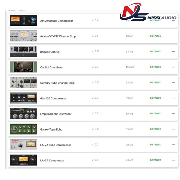 UADx Spack Gói 16 Plugin (Không Cần Phần Cứng)