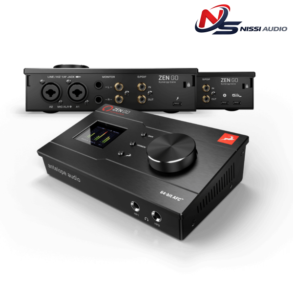 Antelope Zen Go Synergy Core - Audio Interface Desktop Cao Cấp Thunderbolt™ & USB cho Home Studio & Producer