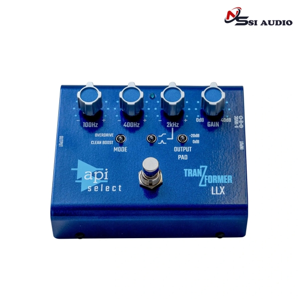 API TranZformer LLX Bass EQ/Boost Pedal – Bàn Đạp Cân Bằng Âm Tần & Tăng Tín Hiệu Cho Guitar Bass