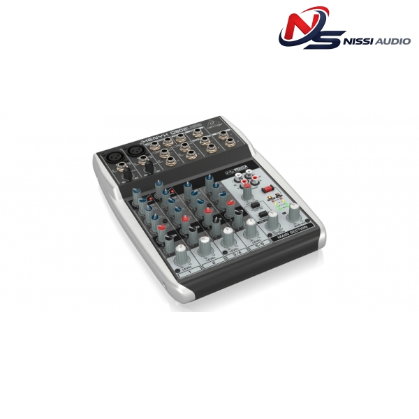 Behringer Q802USB Mixer Analog 8 in 2 Bus Tích Hợp Mic Preamp| Mixer cơ Behringer Q802USB