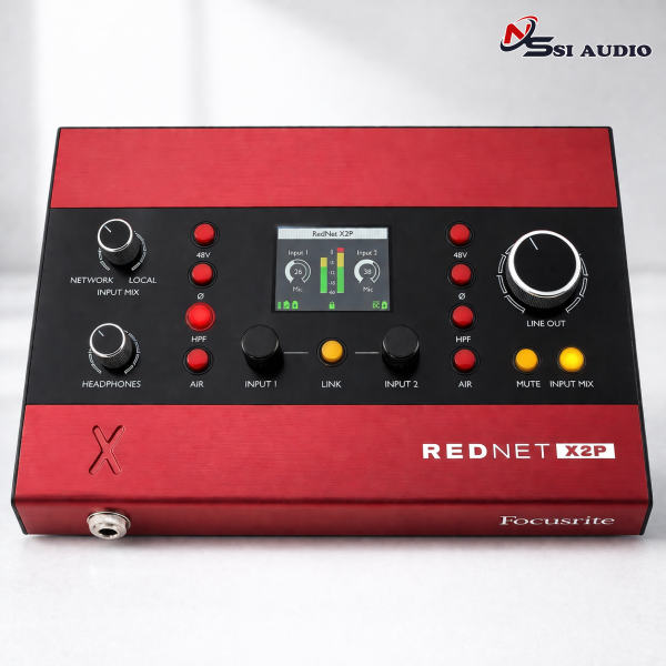 Focusrite RedNet X2P Ethernet Audio Interface