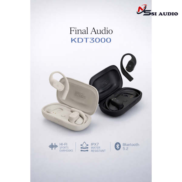 Final Audio KDT3000. Tai nghe true wireless