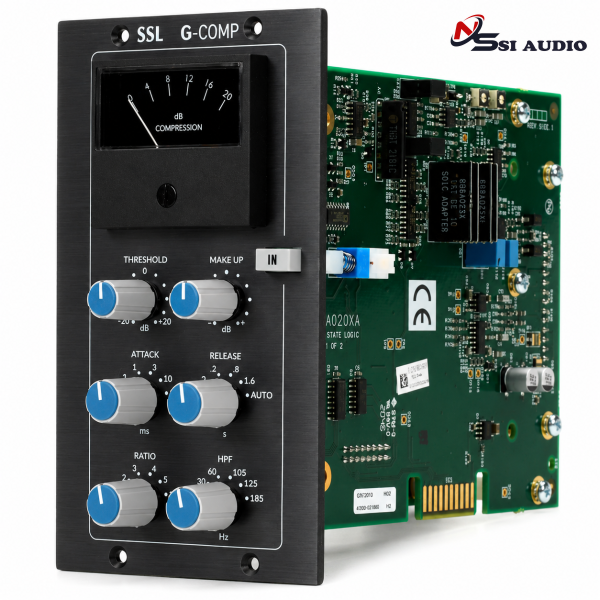 SSL G-Comp 500 Series: Linh Hồn Bản Mix – Bộ Nén Stereo Bus Compressor Huyền Thoại Dạng Module 500
