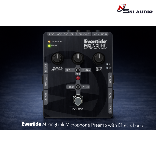 Eventide MixingLink Microphone Preamp with Effects Loop